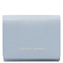 Iside Elégant Portefeuille en Cuir - Petit Modèle Bleu céleste TL142436