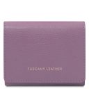 Iside Exclusive Leather Wallet - Small Size Lilac TL142436