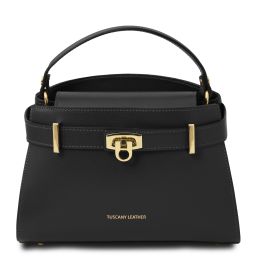 Maisy Leather Tote Black TL142459