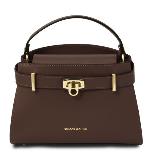 Maisy Sac Cabas en Cuir Café TL142459