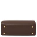 Maisy Borsa a Mano in Pelle Caffè TL142459