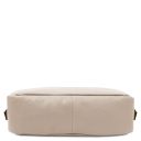 Miranda Soft Leather Shoulder bag Beige TL142467