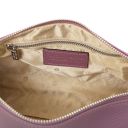 Miranda Schultertasche aus Weichem Leder Lilla TL142467