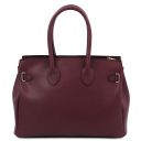 TL Bag Sac à Main en Cuir Bordeaux TL142174