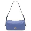 Miranda Sac Bandoulière en Cuir Souple Bleu TL142467