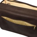 Ancona Messenger Tasche aus Leder Dunkelbraun TL142073