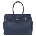 TL Bag Leather Handbag Темно-синий TL142174