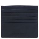 Leather Card Holder Dark Blue TL142469