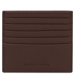 Leather Card Holder Coffee TL142470