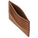 Leather Card Holder Cognac TL142470