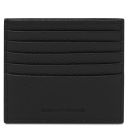 Leather Credit Card Holder Black TL142470