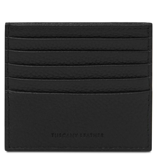 Porte-cartes en Cuir Noir TL142470