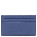 Leather Card Holder Blue TL142474