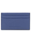 Portacarte in Pelle Blu TL142474