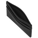 Leather Card Holder Black TL142474