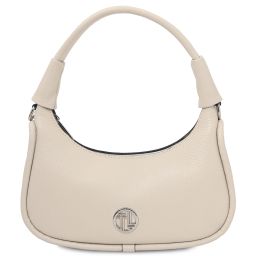 Michelle Borsa a Mano in Pelle - Misura Piccola Beige TL142478