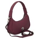 Michelle Bolso a Mano en Piel - Misura Pequeña Bordeaux TL142478