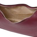 Michelle Leather Handbag - Small Size Bordeaux TL142478