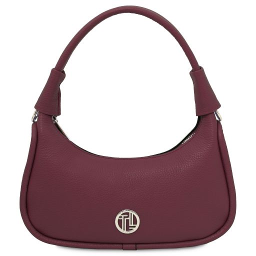 Michelle Bolso a Mano en Piel - Misura Pequeña Bordeaux TL142478