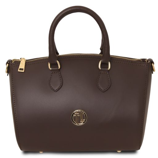 Layla Bauletto in Pelle Caffè TL142229