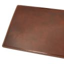 Schreibtischunterlage aus Leder mit Klappe Braun TL140325