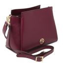 Abby Borsa al Hombro en Piel Bordeaux TL142468