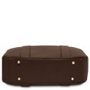 Maiorca Bolso en Piel y Cartera en Piel con Cremallera en el Contorno Café TL142486