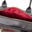 Maiorca Leather Handbag and zip Around Leather Wallet Black TL142486