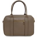 Maiorca Sac Cabas en Cuir et Portefeuille en Cuir Entièrement Zippée Taupe foncé TL142486