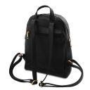 Djerba Soft Leather Backpack and zip Around Leather Wallet Black TL142488