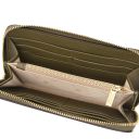 Maiorca Borsa a Mano in Pelle e Portafoglio in Pelle zip Around Verde Foresta TL142486