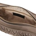 Chantilly Leather Handbag Dark Taupe TL142480