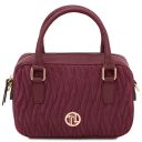 Chantilly Leather Handbag Bordeaux TL142480