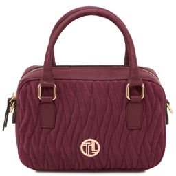 Chantilly Sac Cabas en Cuir Bordeaux TL142480