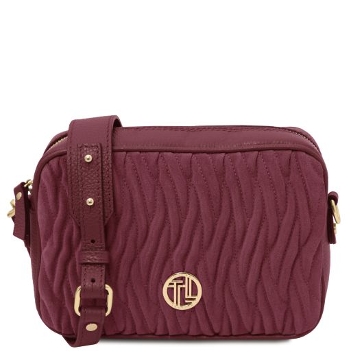 Chantilly Leather Shoulder bag Bordeaux TL142490