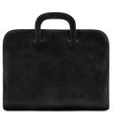 Sorrento Document Leather Briefcase Black TL141022
