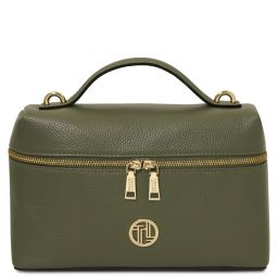 Scrigno Soft Leather Duffle bag Forest Green TL142484