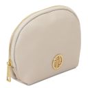 Vera Soft Leather Toiletry Case Beige TL142438