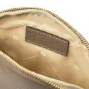 Vera Soft Leather Toiletry Case Dark Taupe TL142438
