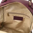 Prisma Rucksack aus Weichem Leder Bordeaux TL142483