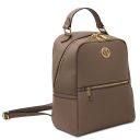 Prisma Mochila en Piel Suave Marrón topo oscuro TL142483