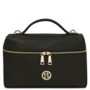 Scrigno Soft Leather Duffle bag Black TL142484
