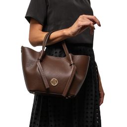 Legame Borsa a Mano in Pelle - Misura Piccola Bordeaux TL142482