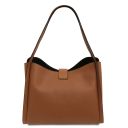 Soave Soft Leather Handbag Коньяк TL142489