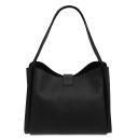 Soave Soft Leather Handbag Black TL142489