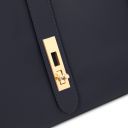 Soave Sac à Main en Cuir Souple Bleu foncé TL142489