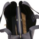 Soave Soft Leather Handbag Dark Blue TL142489