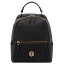 Chantilly Mochila en Piel Suave Negro TL142492
