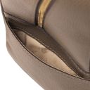 Chantilly Mochila en Piel Suave Marrón topo oscuro TL142492