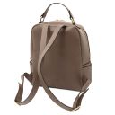 Chantilly Soft Leather Backpack Dark Taupe TL142492